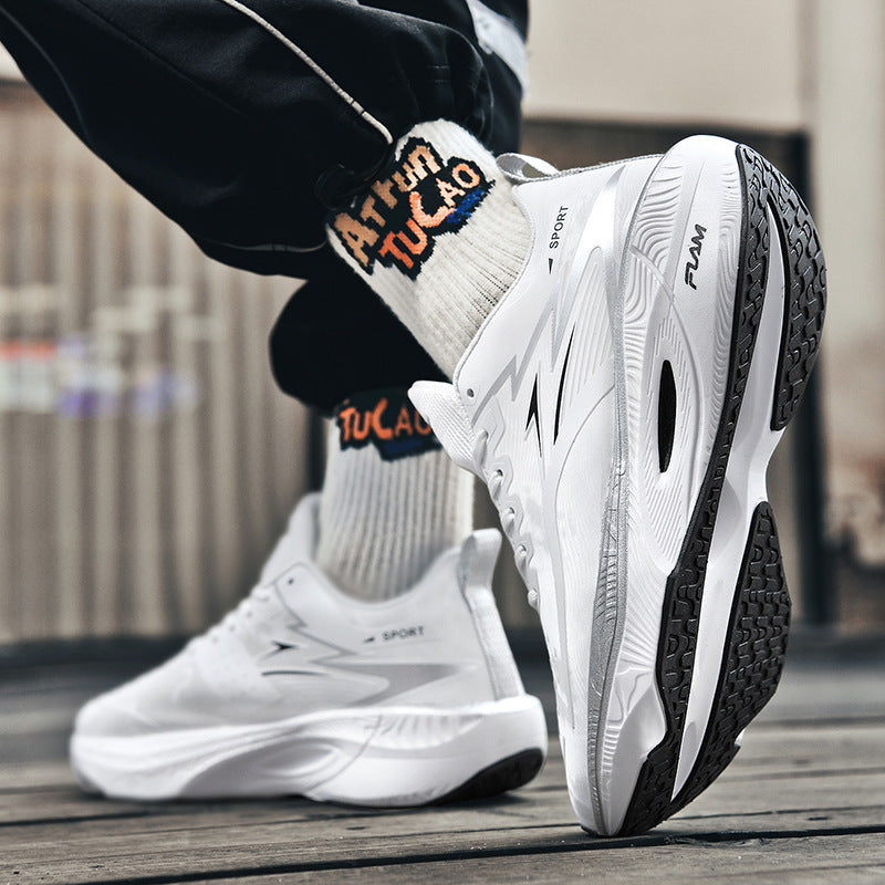 Burning3Professional Marathon TEAM Running Shoes Full Palm Carbon Plate Racing Mesh Breathable Shock Absorption Running Shoes Fei Ran2.5