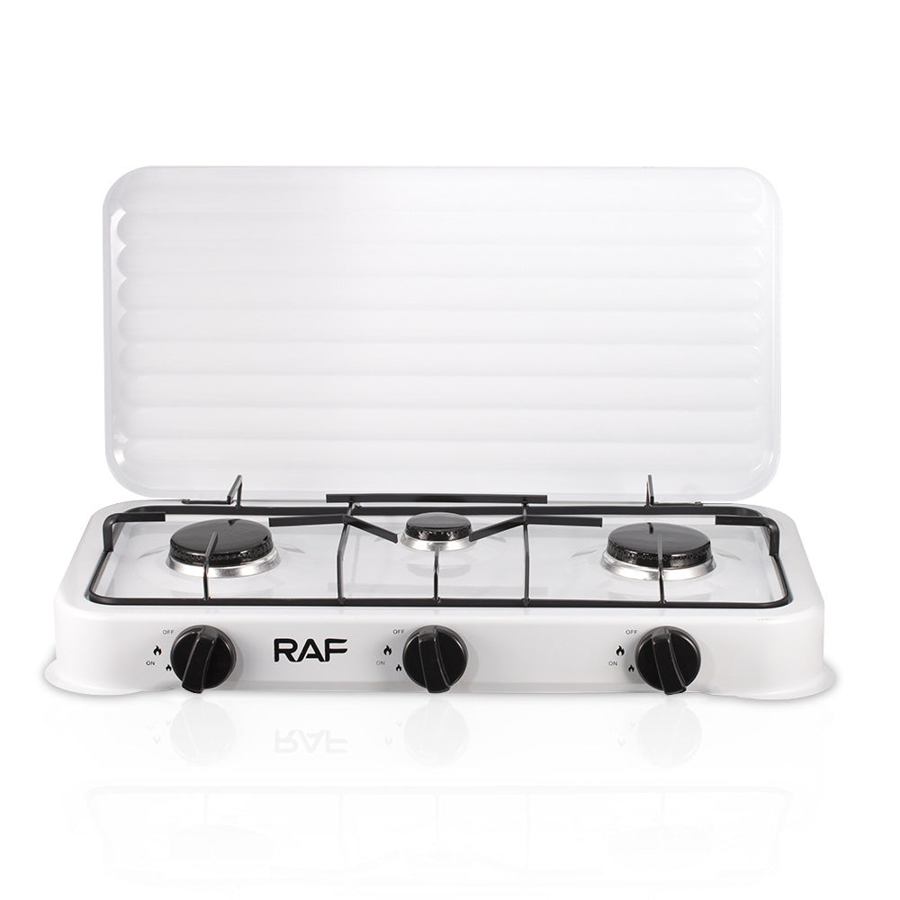 RAF Multifunctional Household Small Electric Stove Wholesale Three-Burner Gas Stove Small Household Appliance Liquefier R8035