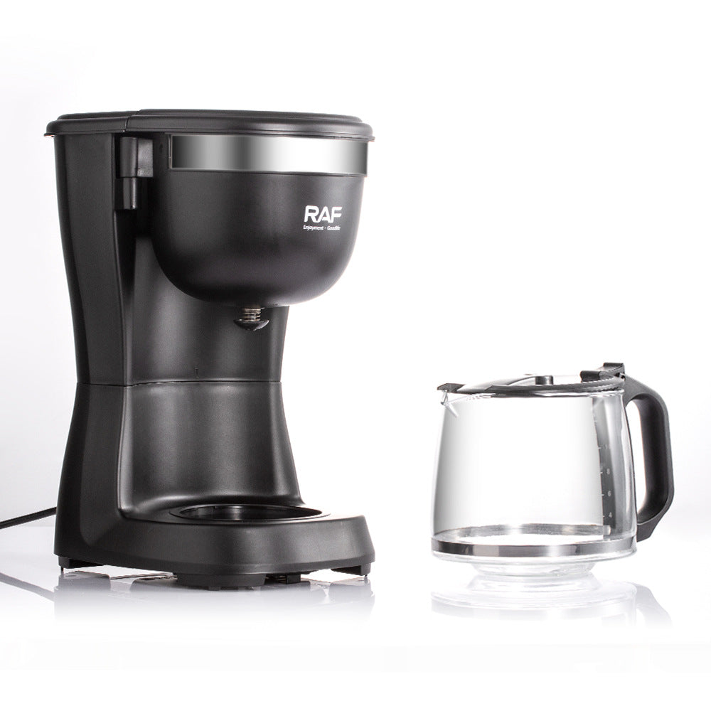European Standard Coffee Machine for Home Use, Fully Automatic Drip Coffee Maker, Drip Filter, Insulated American Tea Maker, Office Tea Brewing Machine