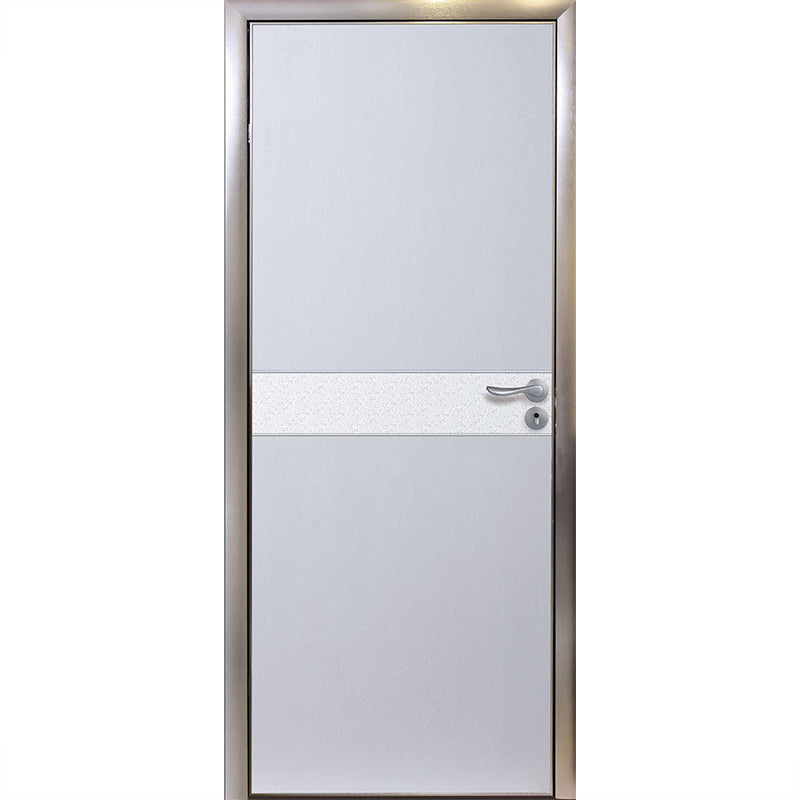 China Product High Quality Interior Solid Wood Door With Metal Frame for House and Hotel
