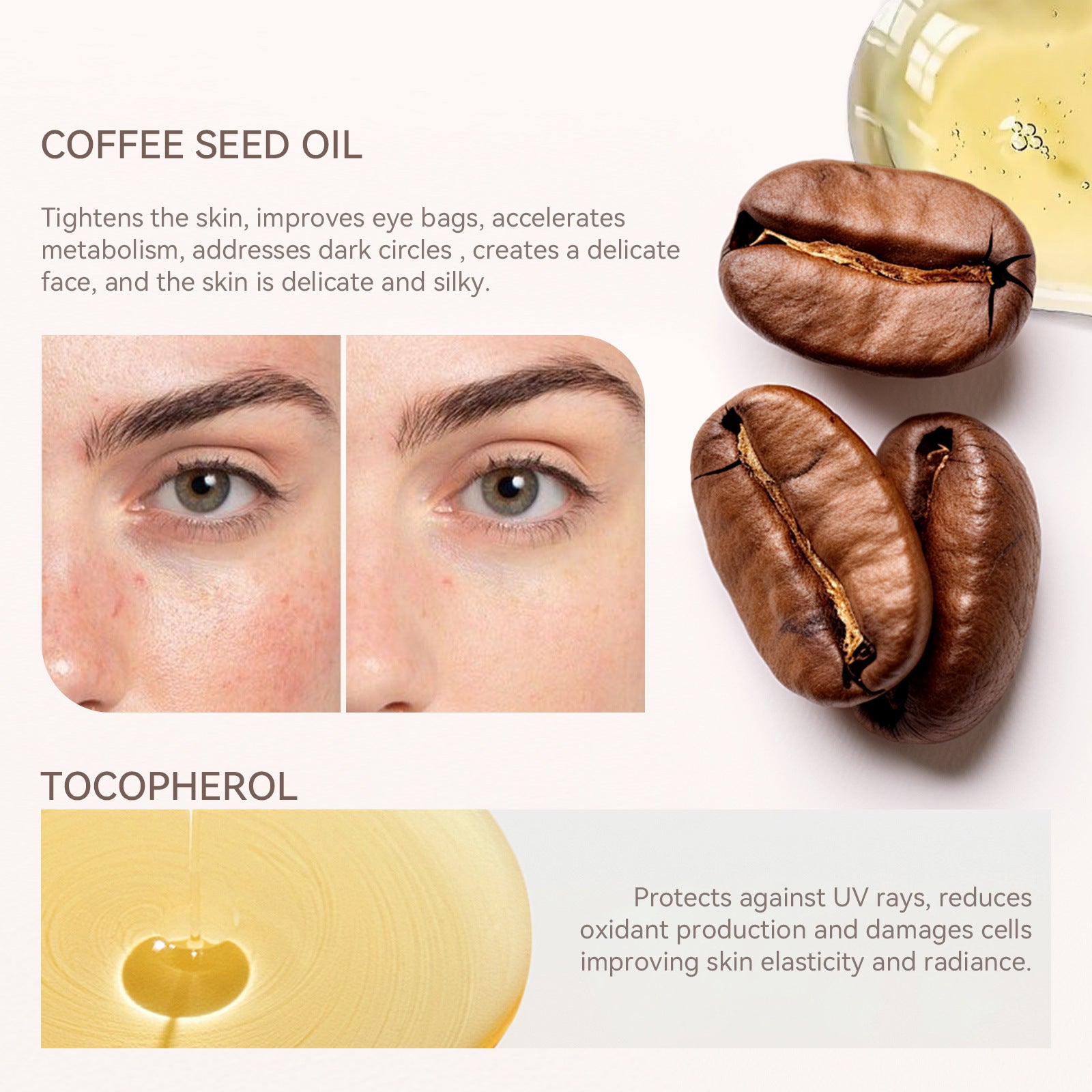 Exclusive Supply SHE LOVES Caffeine Firming Essence Stick Lifting Firming Diminishing Fine Lines Hydrating Cream