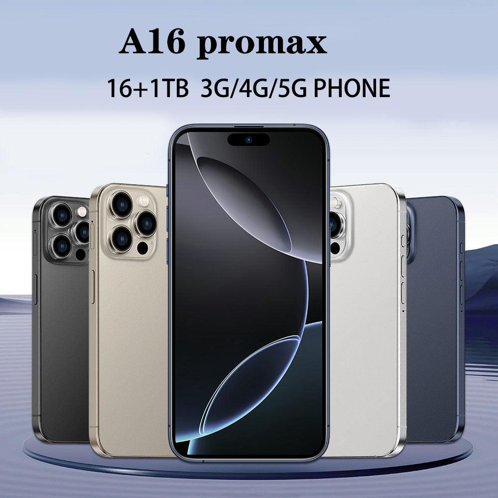 i16promax Android Smartphone6.73Inch4G All Netcom3+64GB Wholesale Mobile Phones