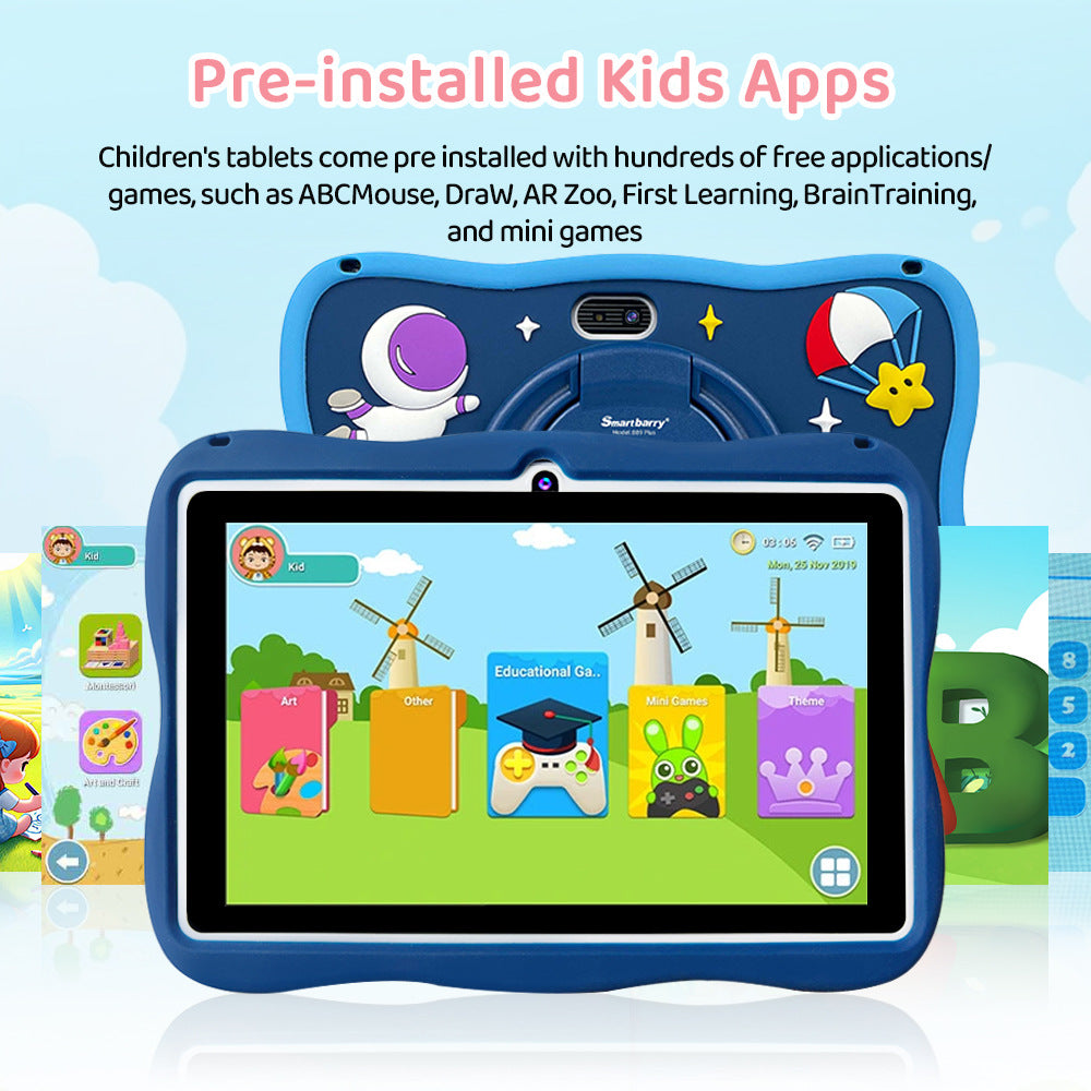 Popular B89Plus Children's Tablet Computer WiFi Download+Tablet pc Multifunctional Learning Machine