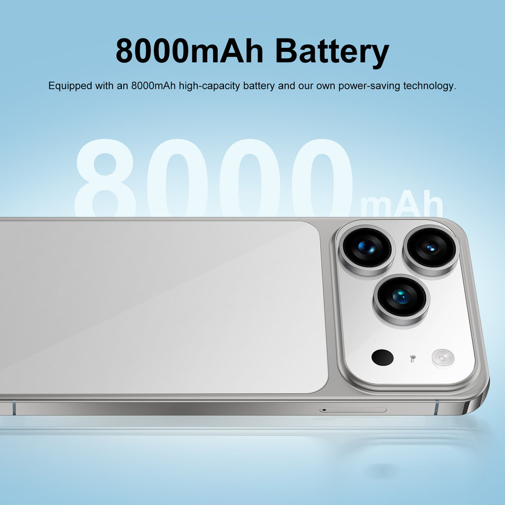 Popular A17 Pro Max Android7.3Inch Smart5G Mobile Phone16+1T Source Factory AliExpress TK