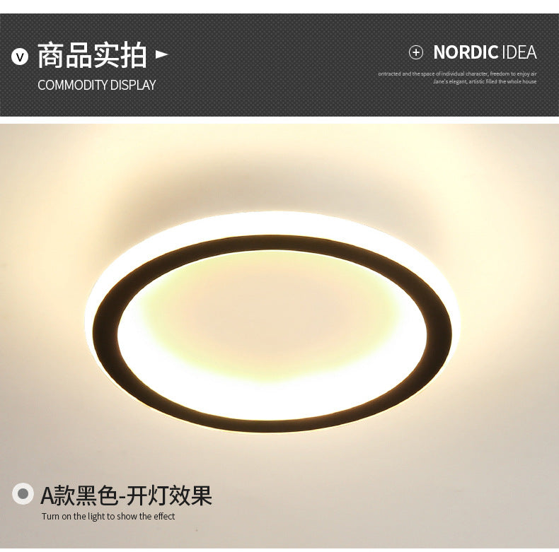 Aisle Light Entryway Hallway Light Iron Art Stair Light Cloakroom led Ceiling lamp balcony lamp Zhongshan lighting fixtures