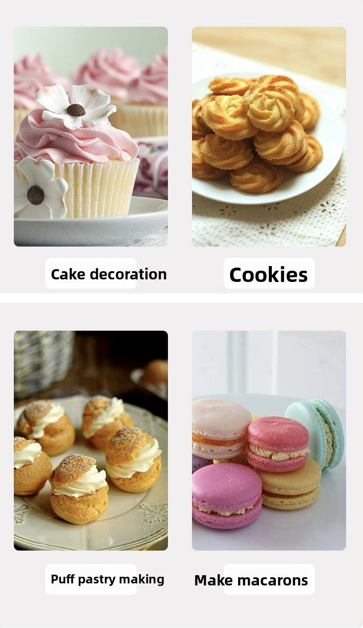 Factory Direct Supply Baking DIY Cake Decorating Tools Cream Piping Nozzles Cookie Decorating Set Melting Bean Squeezing Set