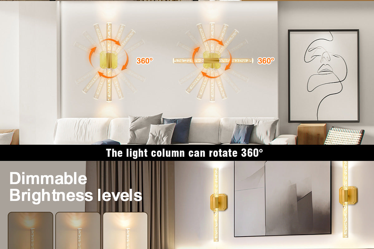 Rechargeable Wall Lamp Light Guide Column Wall Lamp Indoor Wall Lamp No Wiring Wall Lamp Magnetic Wall Lamp Strip Wall Lamp