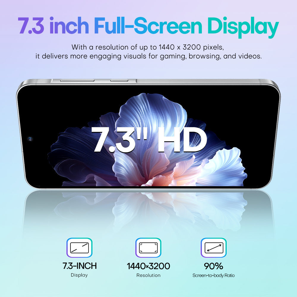 A56New Smart5G Mobile Phone7.3incell Notch Screen16+1TB Wholesale Source Factory