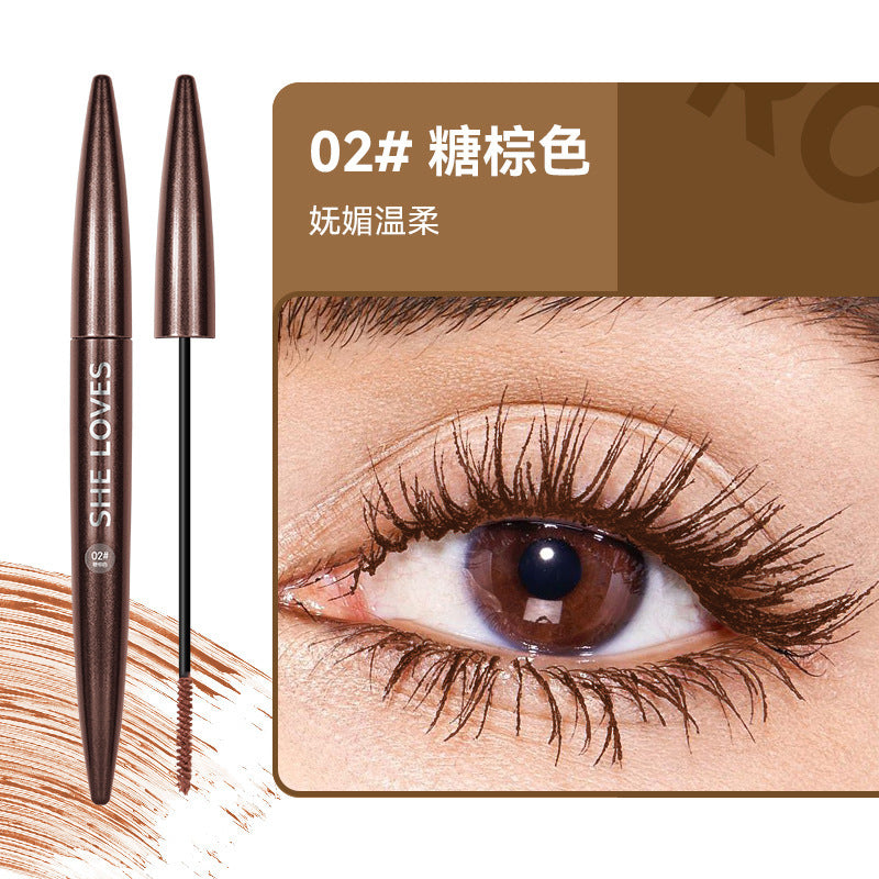 SHELOVES Styling Mascara New Hot Style Waterproof Quick-Drying Non-Smudge Lower Mascara Wholesale