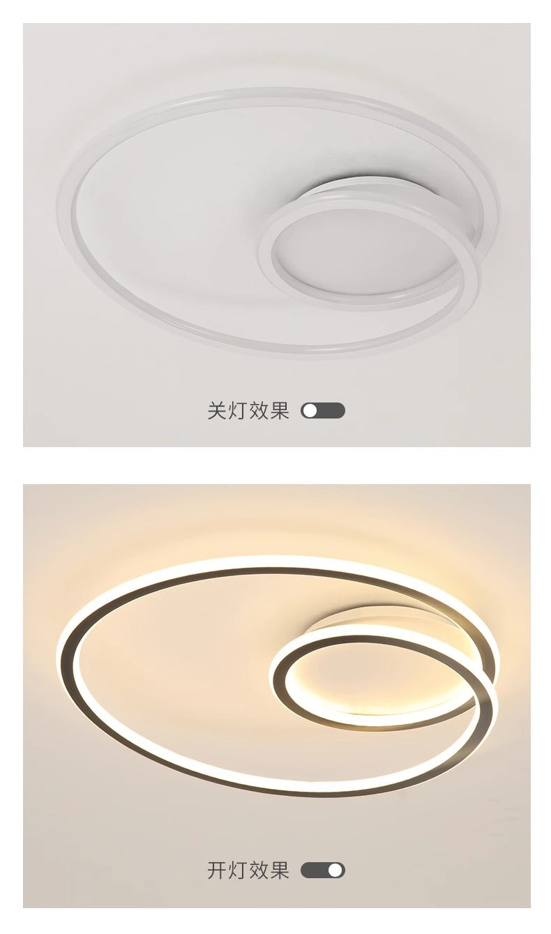 Minimalist Modern Creative Personality Art Lamp Bedroom Study Dining Room Bedroom Lighting Nordic Internet Celebrity Iron Art Ceiling Lamp