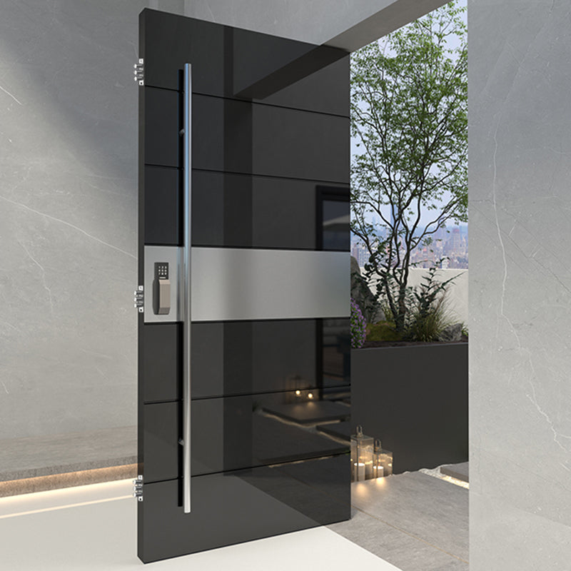 Guangdong Daji Custom Luxury Aluminium Frame Door for Exterior Modern Outdoor Doors Steel Front Door Pivot