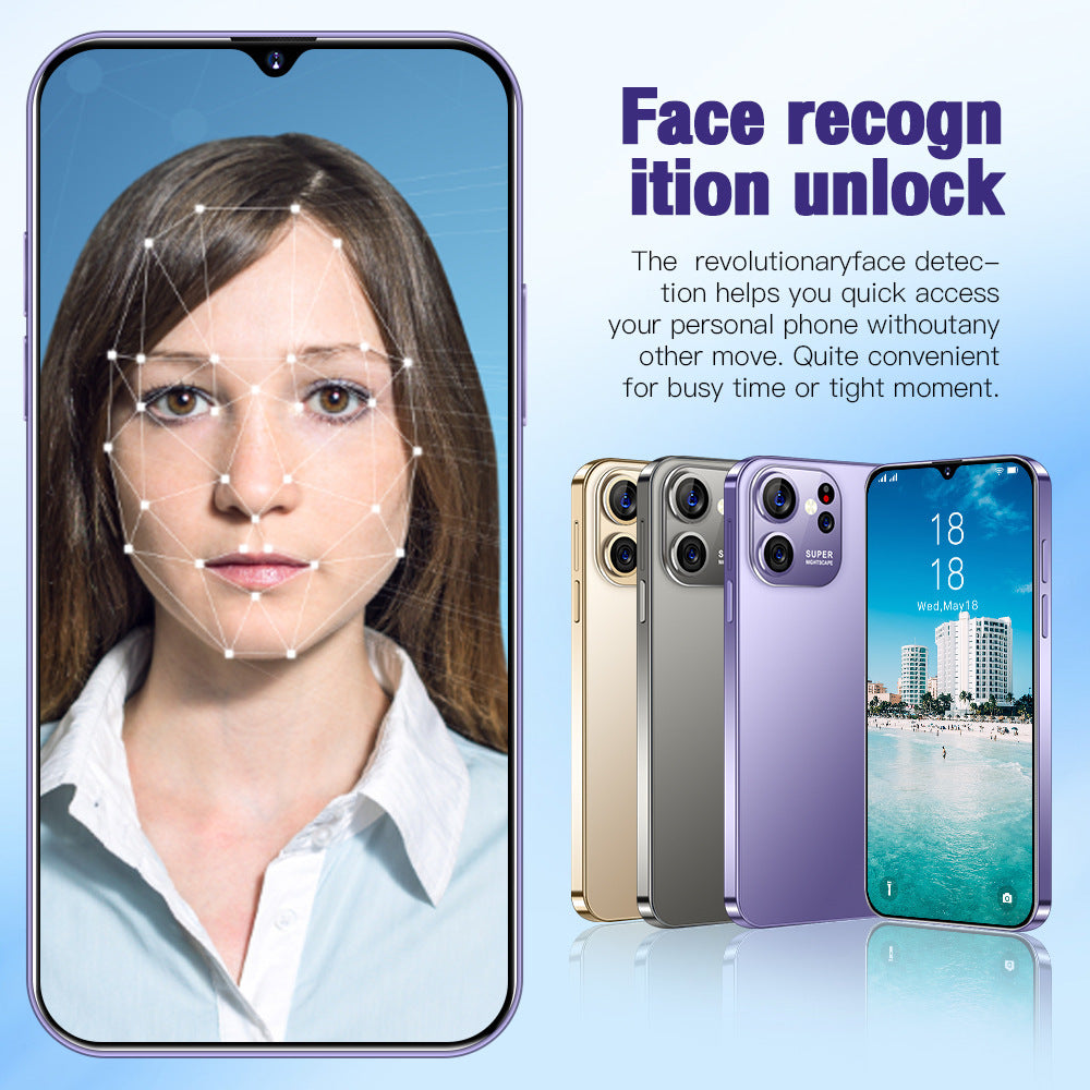 New s23ultra Smartphone6.8Inch High Definition Screen All-in-One Machine4G Android Student Phone Wholesale