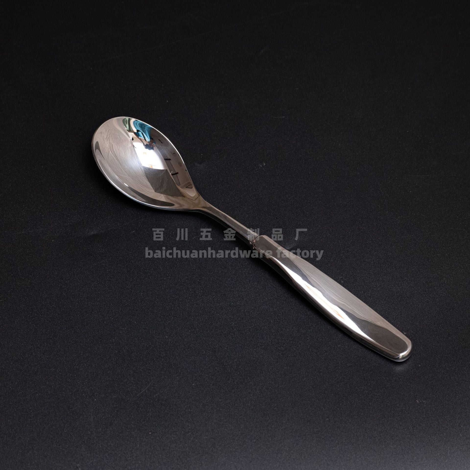 304Stainless Steel Spoon with Thickened Handle, Simple Household Knife, Fork, Spoon, Western Restaurant Supplies, Cutlery Set Wholesale