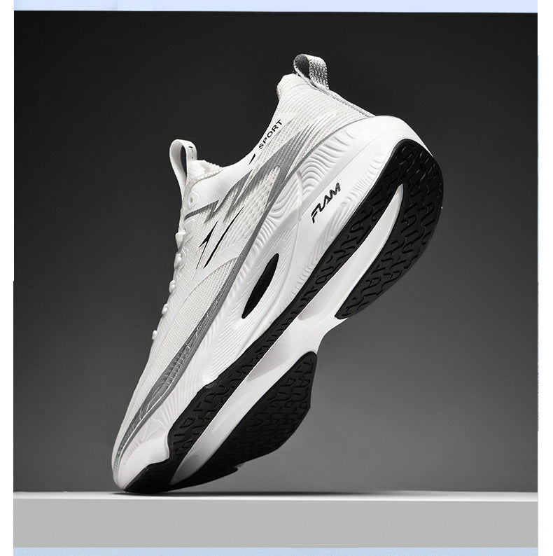 New Jogging Carbon Plate Running Shoes Men Women Couples Breathable Lightweight Marathon Training Outdoor Casual Sports Shoes