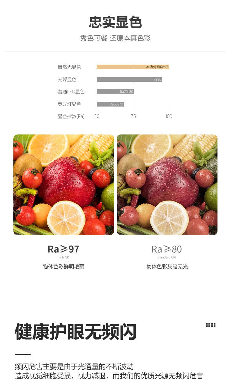 Cream style master bedroom lamp, round Nordic ceiling lamp LED Iron Art Study Lamp Creative Living Room Lamp Home Atmosphere