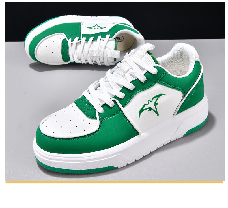 Men's Shoes New Spring Summer Breathable Simple Fashion Sports Sneakers Youth Versatile Lightweight White Trendy Shoes