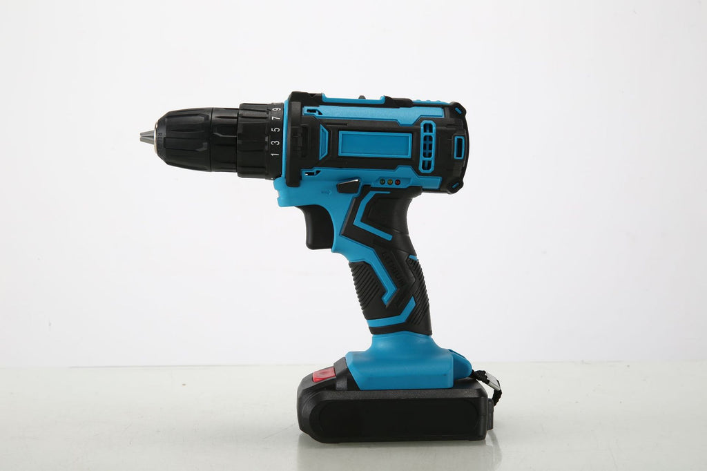 Manufacturer wholesale household rechargeable electric drill hand drill Lithium Battery Dual-Speed Pistol Drill Electric Hand Drill Cordless Lithium Drill