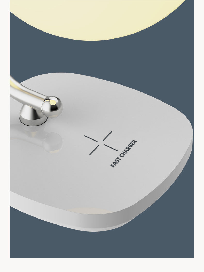 Moon15w Radio Outdoor Camping Atmosphere Lamp Bedroom Table Lamp Bedside High-end Eye Protection Night Light