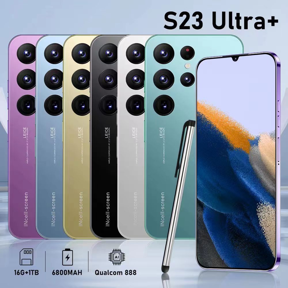 New product best-selling S23Ultre Intelligence5G Mobile Phone7.3Inch Screen16+1TB Factory Direct Sales of Mobile Phones