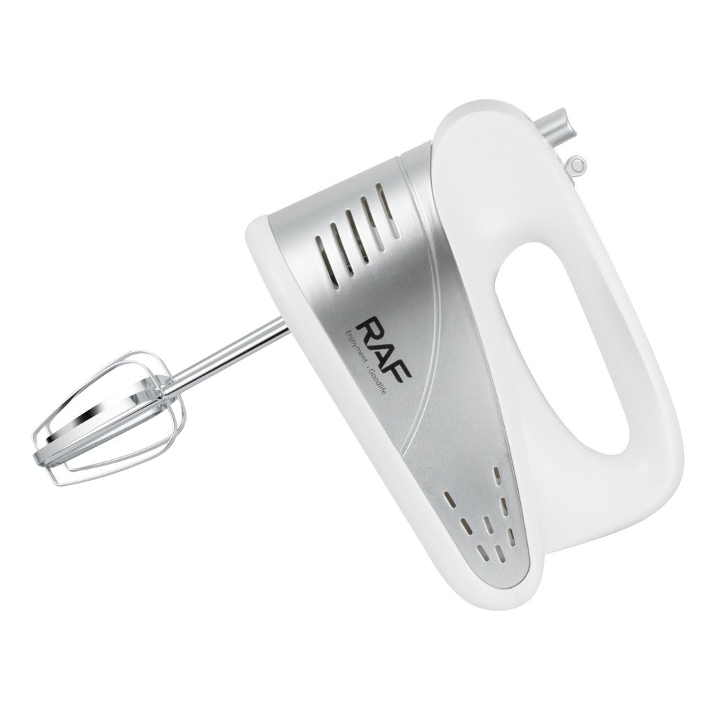RAF European Standard5Electric Egg Beater Household Handheld High-Power Egg Mixer Dough Kneading Baking Blender R6660