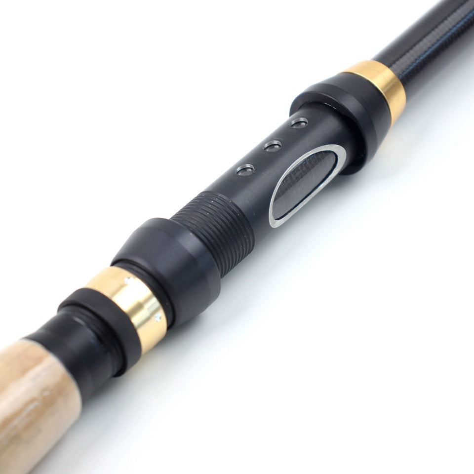 Manufacturer Wholesale Retractable Lure Rod Short Section Portable Small Sea Rod Wooden Handle Light Casting Rod Fishing Rod New Product