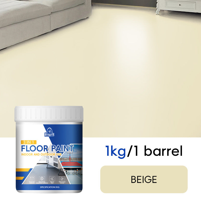 Home Floor Paint Three-in-One Epoxy Floor Paint Cement Floor Water-Based High Solid Wear-Resistant Resin Southeast Asia Environmental Protection
