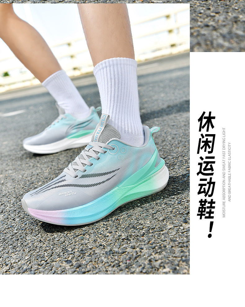 Red Rabbit8pro Rebound Cushioning Carbon Plate Running Shoes Mesh Breathable Non-Slip Sports Shoes Fashion Casual Racing Running Shoes