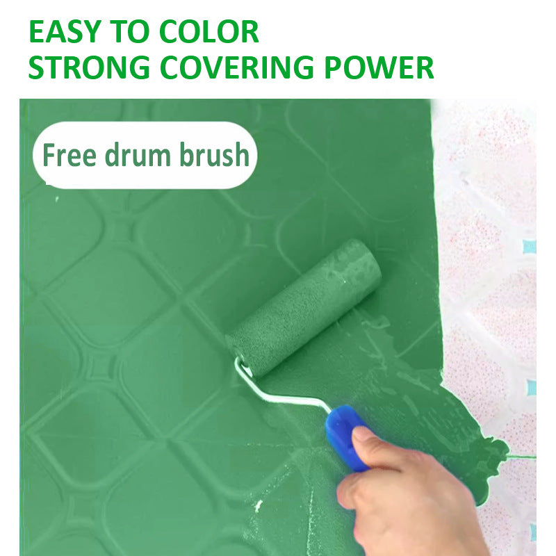 Water-based Tile Paint Bathroom Renovation Color Change Floor Coating Waterproof Wear-resistant Glass Latex Paint Mildew-proof