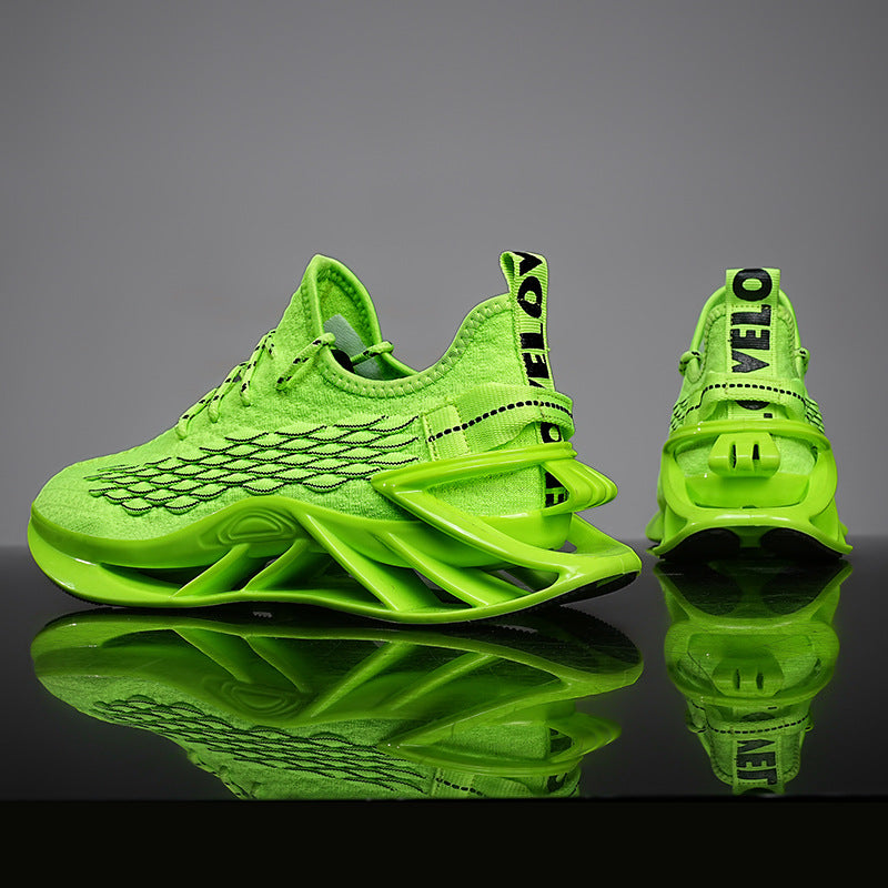 2025Spring and Summer New Large Size Men's Sports Running Shoes Versatile Student Blade Shoes Casual Trendy Shoes for Men