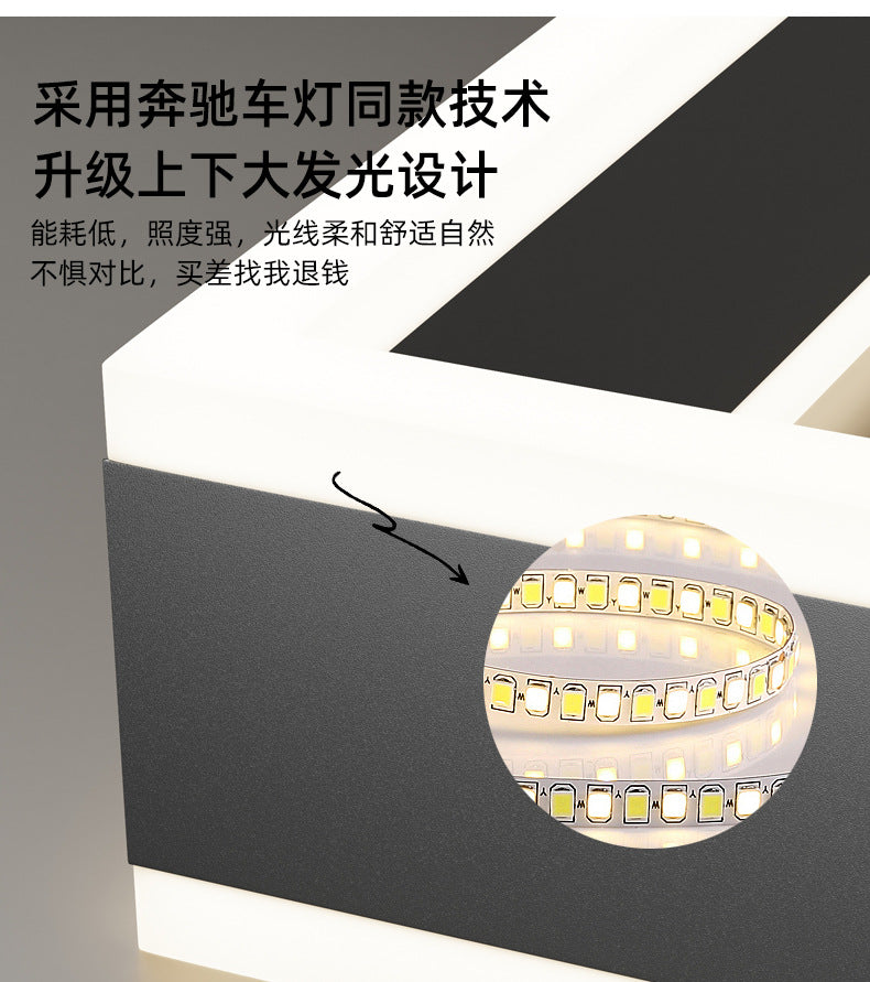 Chandelier for Living Room with High-End Feel, Main Light for Hall, Modern Minimalist Bedroom Light, Dining Room Light, Creative and Unique Design led Bar Counter Lamp