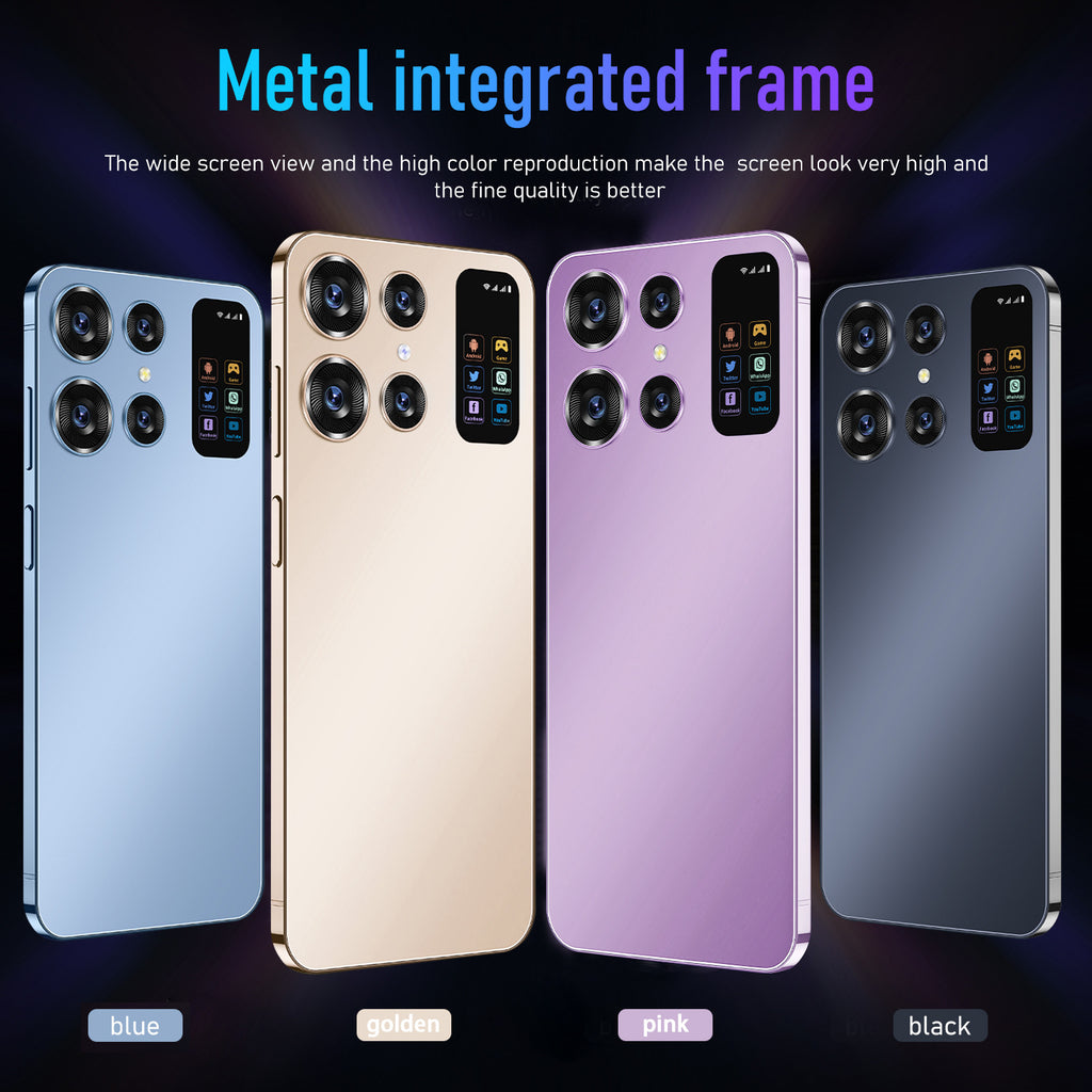 Hot-selling Mobile Phones S24 Ultra Large Screen5G Android Intelligence16+1T Wholesale Factory Price for Mobile Phones