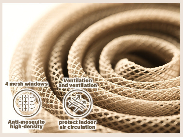 6.3㎡Inflatable Tent Outdoor Camping Oxford Cloth Light Luxury Family Camping Small House Camp Tent3-4People