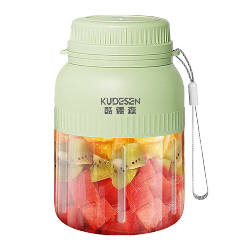 Portable Juicer32Blade Knife1300ml Juicing Bucket Multi-Functional Ice Crushing Large Capacity Household Juicing Cup