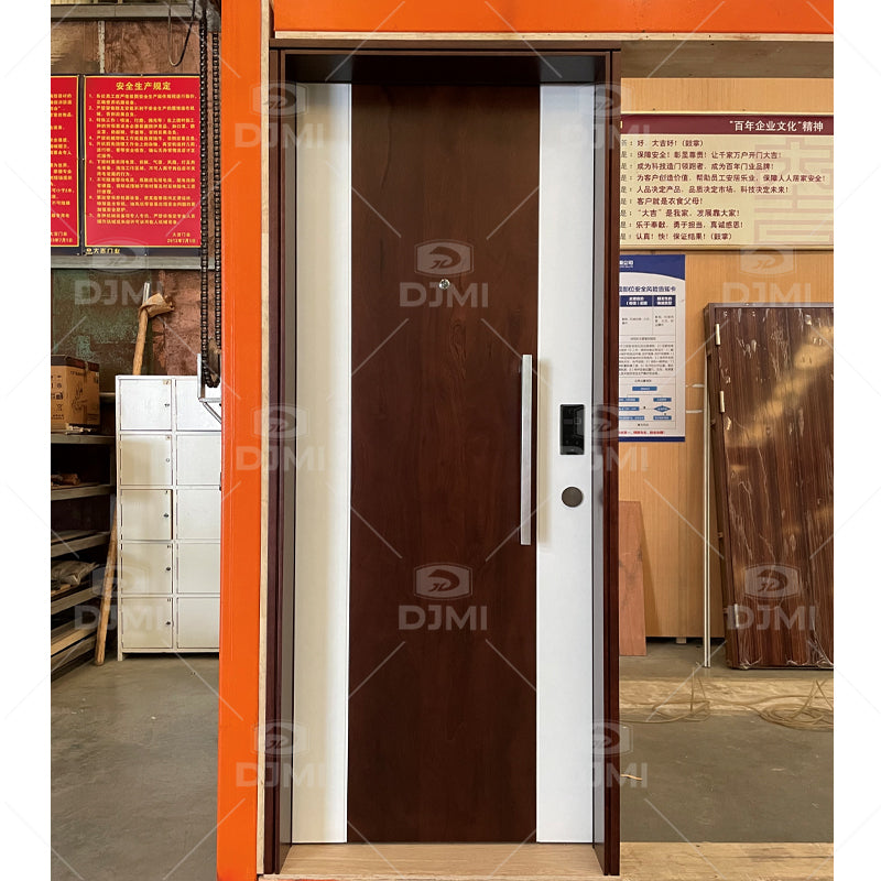 DJMI High Quality Inside Internal Door Fire Rated Hotel Room Customized Design Modern Interior Fireproof Wooden Door