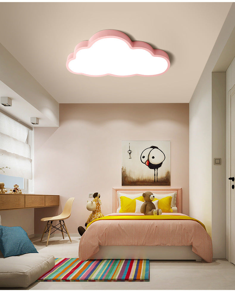 Cloud Lamp Kindergarten Boys Girls Children's Room Lamp Modern Minimalist Iron Art Bedroom Lamp Ceiling Lamp led Lamp