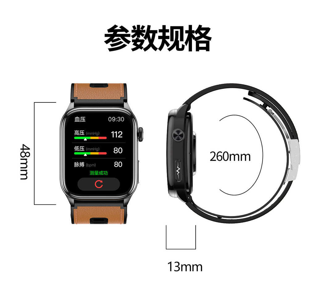 s101Smart Watch Air Pump Air Bag Blood Pressure Measurement ecg ECG NFC Bluetooth Call Blood Sugar Health Smart Watch