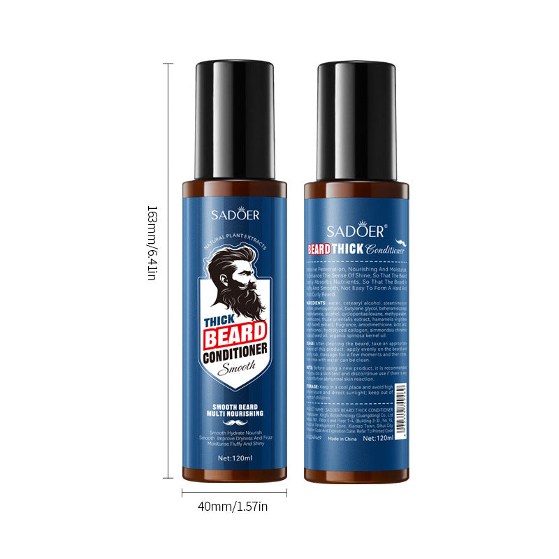 Beard Care Solution SADOER Men's Beard Moisturizing Conditioner Cross-Border Wholesale