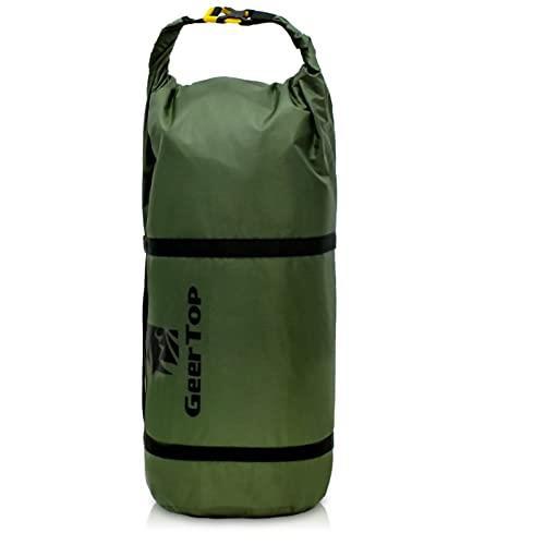 Jituo Tent Polyester Round Bottom Drawstring Storage Bag Thickened Waterproof Portable Outdoor Camping Tent Storage Bag