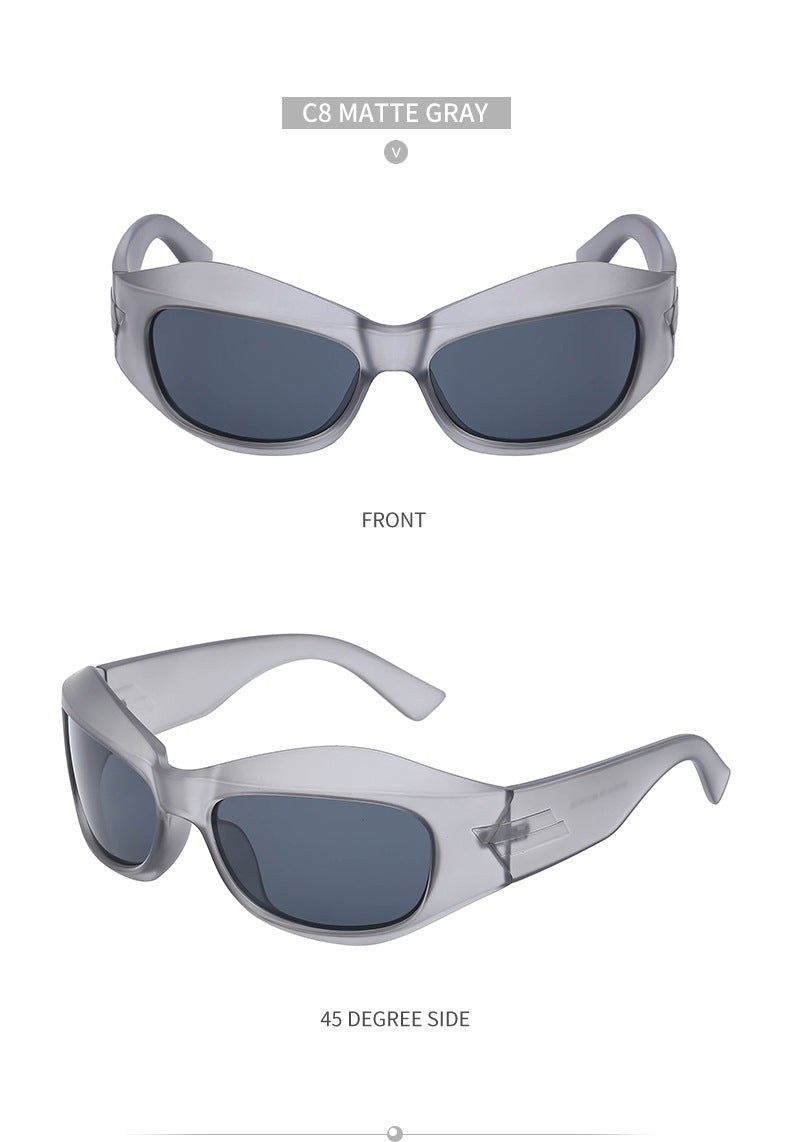 Steampunk Style Y2K Sunglasses for Men Cycling Sports Sunglasses for Women Wholesale