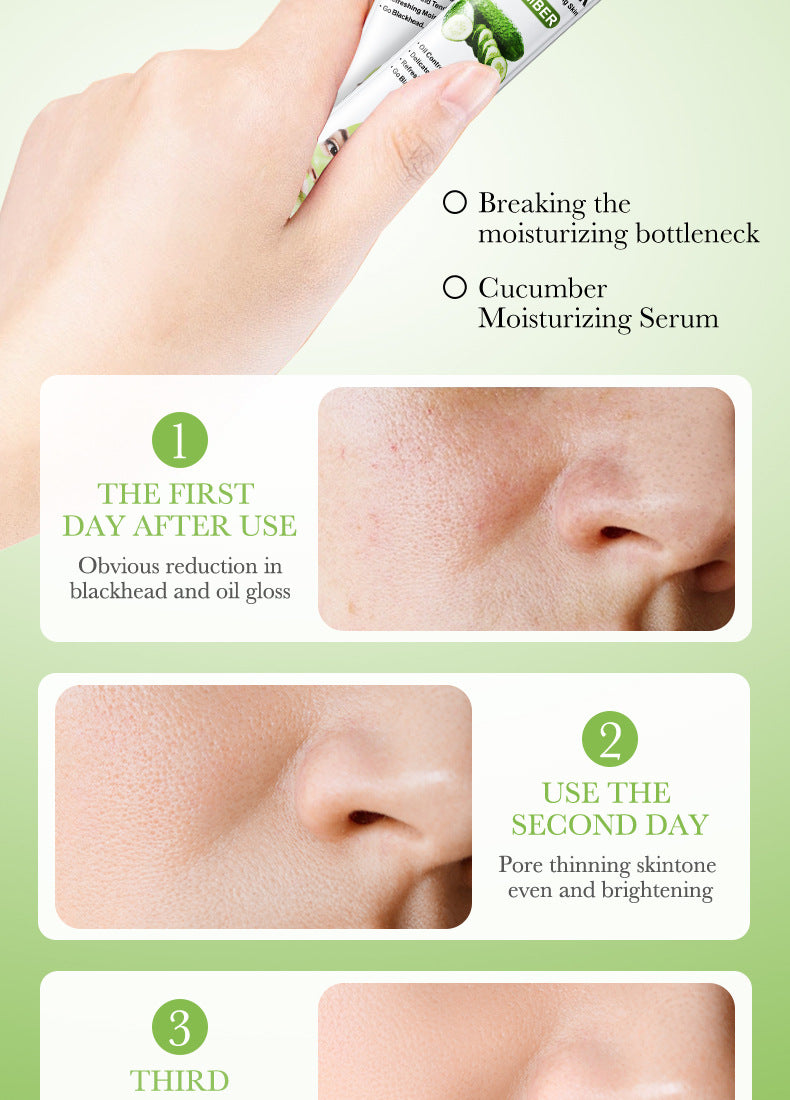 Cleansing Mask BIOAOUA Cucumber Pore Cleansing Smear-On Portable Mud Mask  Foreign Trade Wholesale