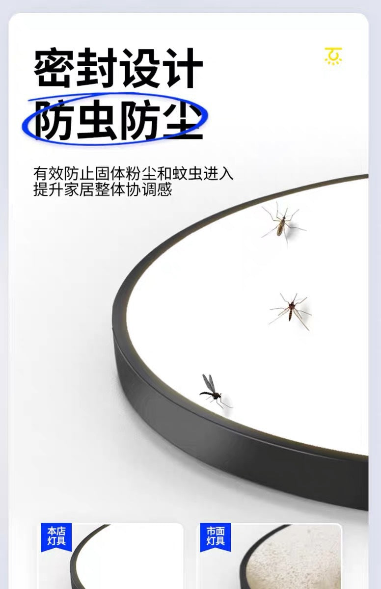 Full Spectrum Smart Ceiling Light Living Room Bedroom Light LED Modern Simple Elegant Ultra-thin Lighting Fixtures Collection