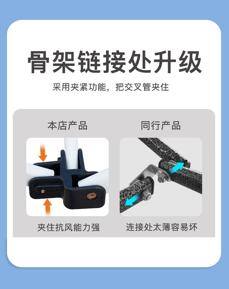 Transparent Tent Enclosure Outdoor Four-Corner Windproof Rainproof Canopy Enclosure Rain and Wind Protection Thickened Four-Leg Umbrella Rain Shelter Wholesale