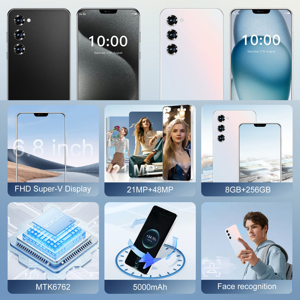 Exclusive Supply S24+Intelligence5Large Screen Mobile Phone16+1T Android Phone Source Factory AliExpress Yes