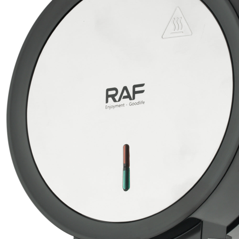 RAF European and American Household Breakfast Machine Waffle Maker Fully Automatic Mini Double-Sided Heating Electric Griddle Light Food Machine
