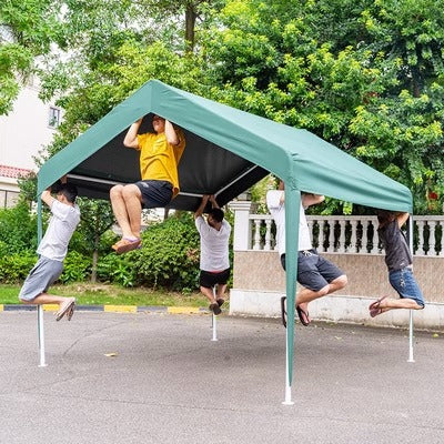 Night Market Stall Internet Celebrity Tent Courtyard Outdoor Foldable Advertising Rainproof Sunshade Four-Corner Umbrella Parking Shed