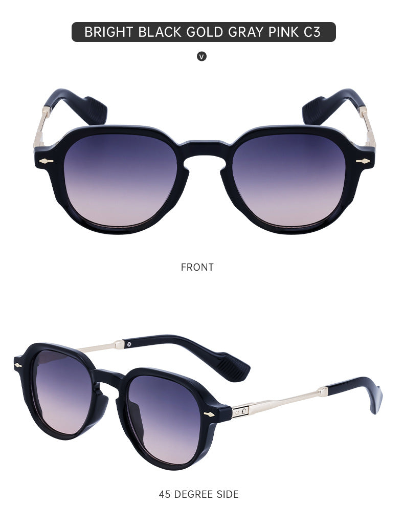 Leopard Print Vintage Sunglasses for Women, European and American Style Small Square Frame Sunglasses, Outdoor Street Photography Sun Protection Glasses sunglasses