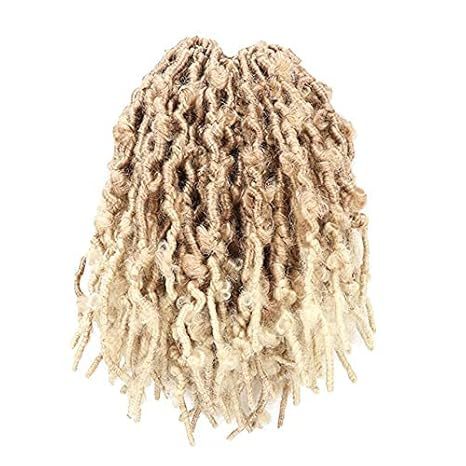 Foreign Trade Dreadlock Crochet Hair Butterfly Locs Crochet Hair Goddess Butterfly Curly Wig