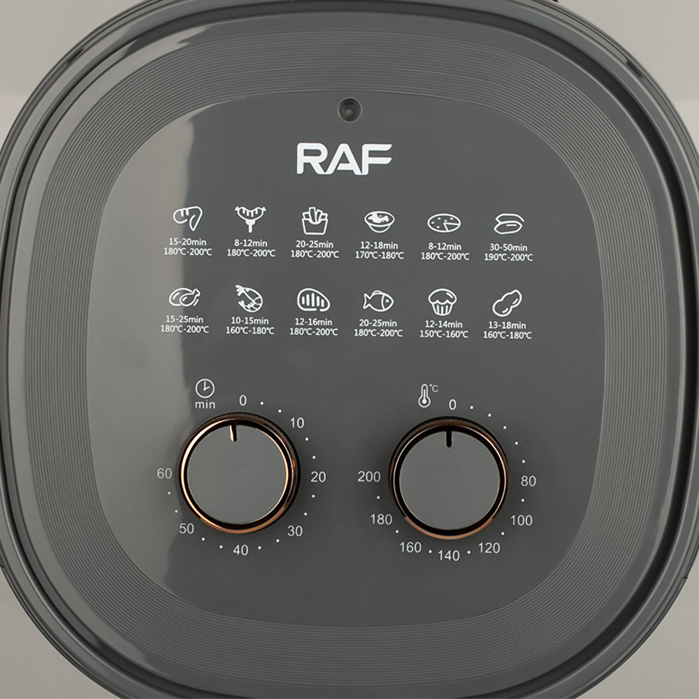 RAF European Standard Air Fryer Household Fully Automatic French Fries Machine Multi-Functional Oven Large Capacity Electric Fryer