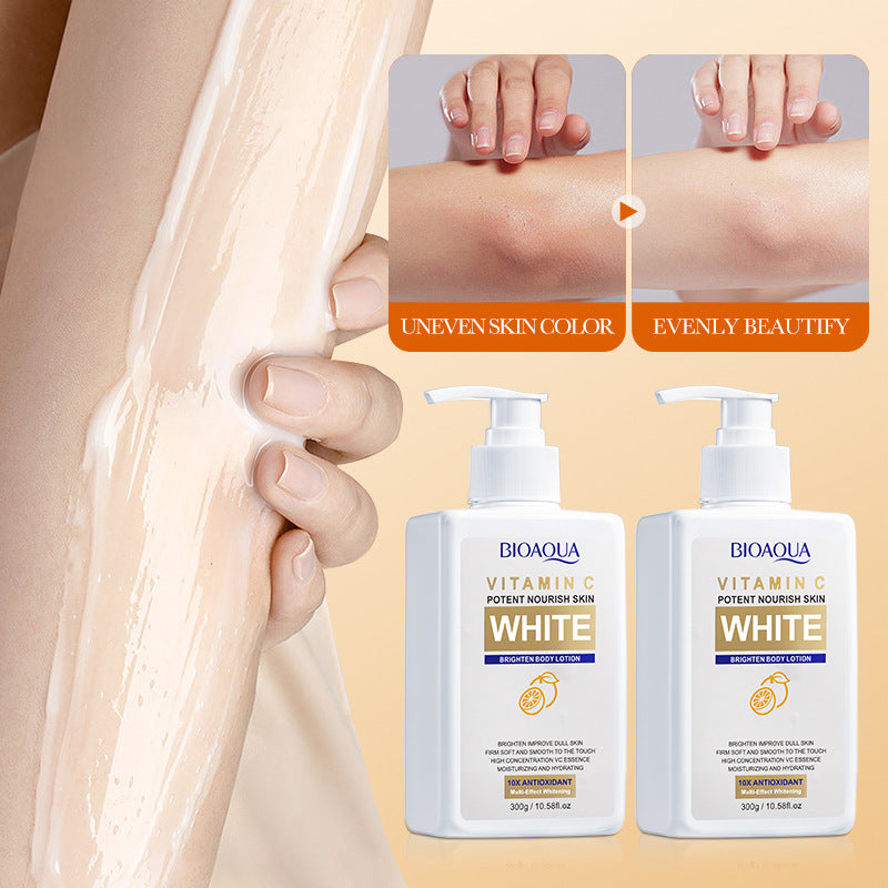 Full English VC Whitening Body Lotion BIOAOUA Vitamin C Brightening, Hydrating, Moisturizing, Skin Care,  Wholesale