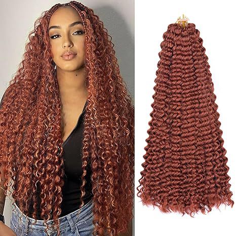 DeepWaveTwist Long Curly Hair Crochet Hair Extensions Afro Synthetic Hairpiece European and American Cross-Border Wholesale Fluffy